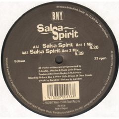 O. Replay, J. Nazim - O. Replay, J. Nazim - Salsa Spirit - BNY Music