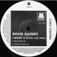 Rosie Gaines - Rosie Gaines - I Want U (Inner City Blue) - Motown
