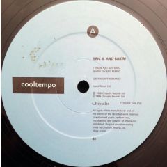 Eric B & Rakim - Eric B & Rakim - I Know You Got Soul (Remix) - Cooltempo