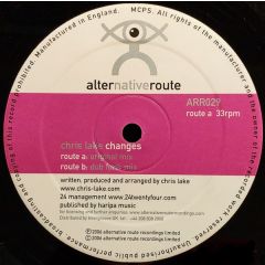 Chris Lake - Chris Lake - Changes - Alter Native Route