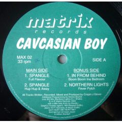 Caucasian Boy - Caucasian Boy - Spangle - Matrix Records