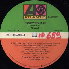 Shaaz - Shaaz - Funky Square - Atlantic