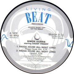 Simon Harris - Simon Harris - Ragga House - Living Beat Records