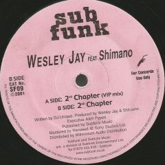 Wesley Jay Feat Shimano - Wesley Jay Feat Shimano - 2nd Chapter - Subfunk