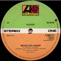 Kleeer - Never Cry Again - Atlantic