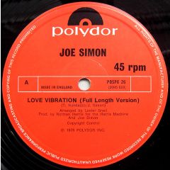 Joe Simon - Joe Simon - Love Vibration - Polydor