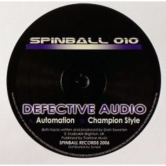 Defective Audio - Defective Audio - Automation - Spinball