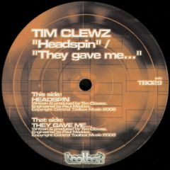 Tim Clewz - Tim Clewz - Headspin - Toolbox