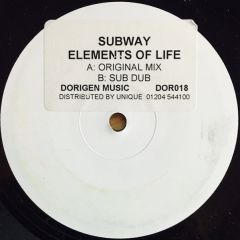 Subway - Subway - Elements Of Love - Dorigen