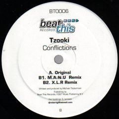 Tzooki - Tzooki - Conflictions - Beat This Records