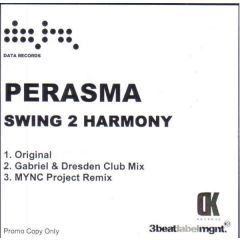 Perasma - Perasma - Swing 2 Harmony - Data Records