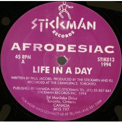 Afrodesiac - Afrodesiac - Life In A Day - Stickman