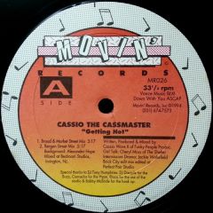 Cassio The Cassmaster - Cassio The Cassmaster - Getting Hot - 7 Records