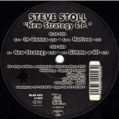 Steve Stoll - Steve Stoll - New Strategy EP - Blak Label