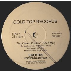 Erotixs Featuring Anastasia - Erotixs Featuring Anastasia - Ten Green Bottles - Gold Top Records