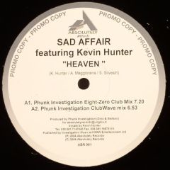 Sad Affair Ft Kevin Hunter - Sad Affair Ft Kevin Hunter - Heaven - Absolutely