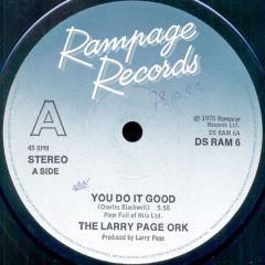 Larry Page Orch - Larry Page Orch - I'm Hooked On You - Rampage