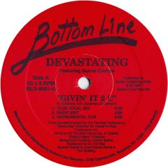 Devastating - Devastating - Givin' It 2 U - Bottom Line