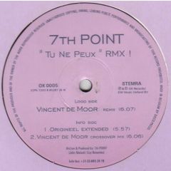 7th Point - 7th Point - Tu Ne Peux (Remix) - Ok Records