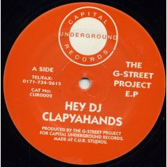 The G-Street Project - The G-Street Project - The G-Street Project EP - Capital Underground Records