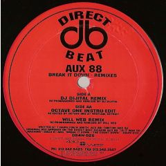 Aux 88 - Aux 88 - Break It Down (Remixes) - Direct Beat