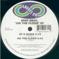 Deep Bros. - Deep Bros. - On The Floor EP - Groove On