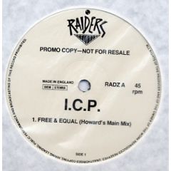 I.C.P. - I.C.P. - Free & Equal - Raiders Records
