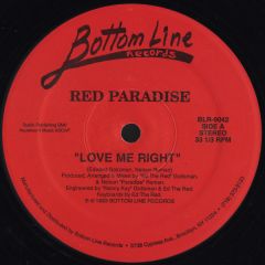 Red Paradise - Red Paradise - Love Me Right - Bottom Line
