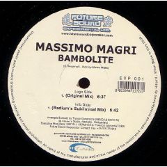 Massimo Magri - Massimo Magri - Bambolite - Future Sound Exp 1