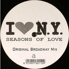 I Love N.Y. - I Love N.Y. - Seasons Of Love - Oxyd Records