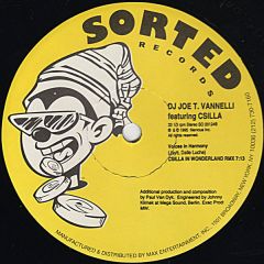 DJ Joe T. Vannelli Featuring Csilla - DJ Joe T. Vannelli Featuring Csilla - Voices In Harmony (Remixes) - Sorted Records