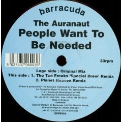 The Auranaut - The Auranaut - People Want To Be Needed - Barracuda