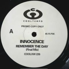 Innocence - Innocence - Remember The Day  - Cooltempo