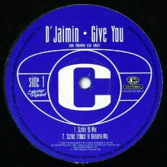 Djaimin - Djaimin - Give You - Cooltempo