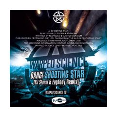 Bang! / Storm, Euphony & Weaver - Bang! / Storm, Euphony & Weaver - Shooting Star (Remix) / Eyes Don't Hide - Warped Science