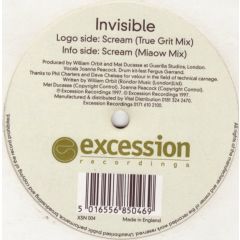 Invisible - Invisible - Scream - Excession