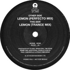 U2 - U2 - Lemon (Remix) - Island