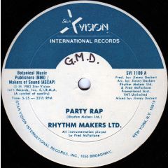Rhythm Makers Ltd. - Rhythm Makers Ltd. - Party Rap - Star Vision International Records