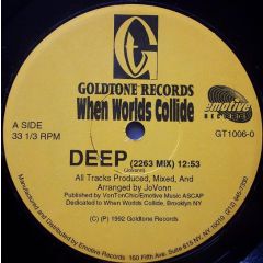 When Worlds Collide - When Worlds Collide - Deep - Goldtone