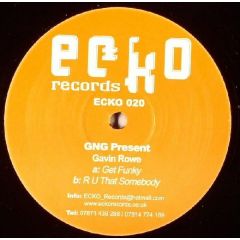 G&G Present Gavin Rowe - G&G Present Gavin Rowe - Get Funky - Ecko 