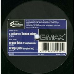 E-Max - E-Max - A Culture Of Human Beings - Time Unlimited