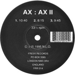 AX - AX - Ax II - Freek Records