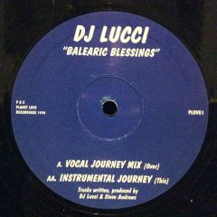 DJ Lucci - DJ Lucci - Balearic Blessings - Planet Love Records
