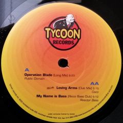 Various - Various - Operation Blade / Loving Arms / My Name Is Bass - Tycoon Records