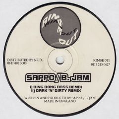 Sappo/B Jam - Sappo/B Jam - Ding Dong Bass (Remix) - Rinse Out