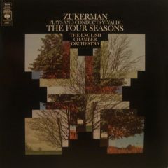 Vivaldi, Zukerman, The English Chamber Orchestra - Vivaldi, Zukerman, The English Chamber Orchestra - The Four Seasons - CBS