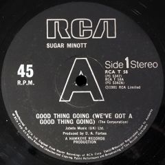 Sugar Minott - Sugar Minott - Good Thing Going - RCA