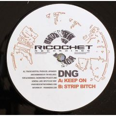 DNG - DNG - Keep On - Ricochet Recordings