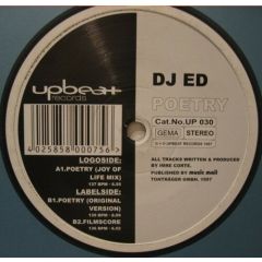 DJ Ed - DJ Ed - Poetry - Upbeat Records