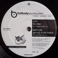 Various Artists - Various Artists - FullBodySoundSystem Promo Sampler 2005 - Fullbodysoundsystem